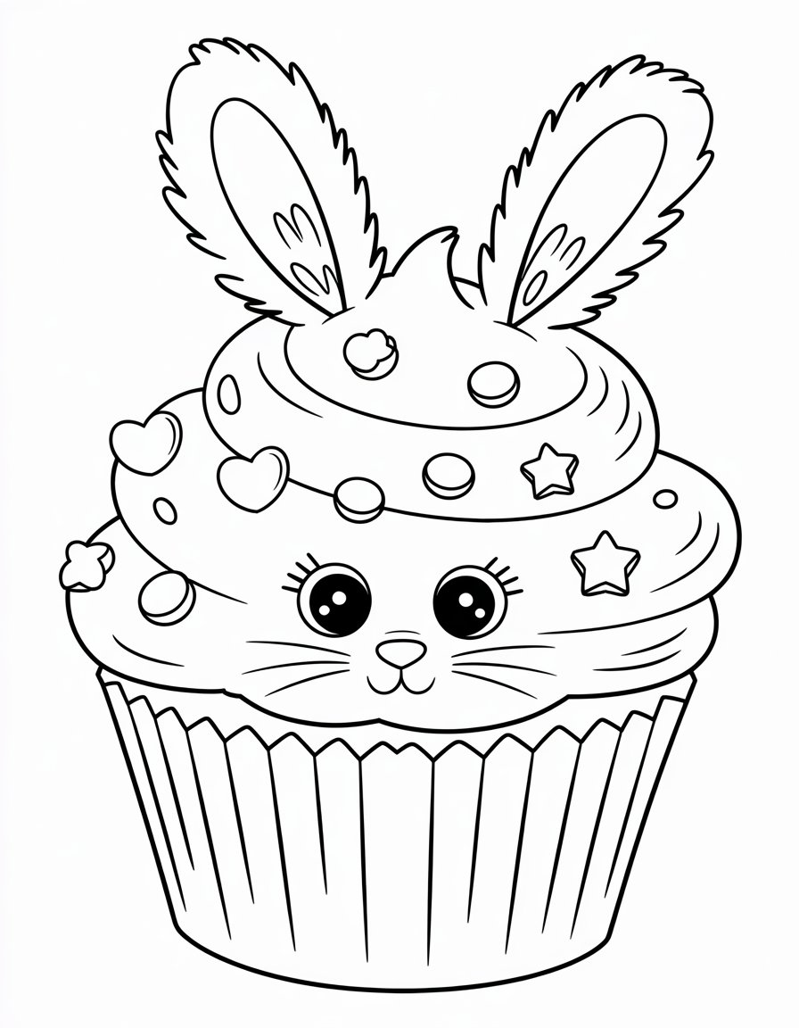 Bunny Cupcake